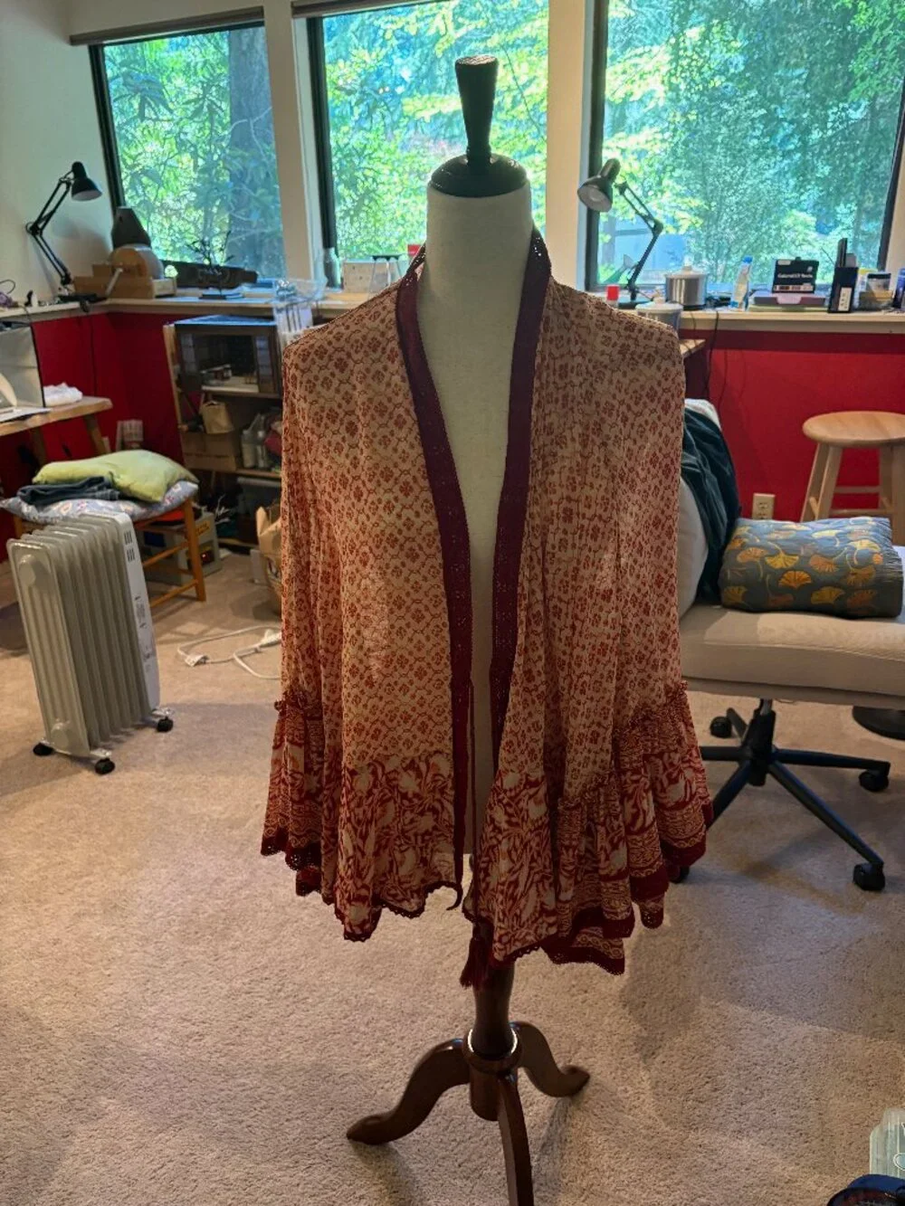Free People Crepe Jacket Size S
